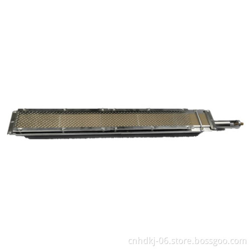 Portable infrared ceramic wire mesh metal fiber burner for bbq grill and roast